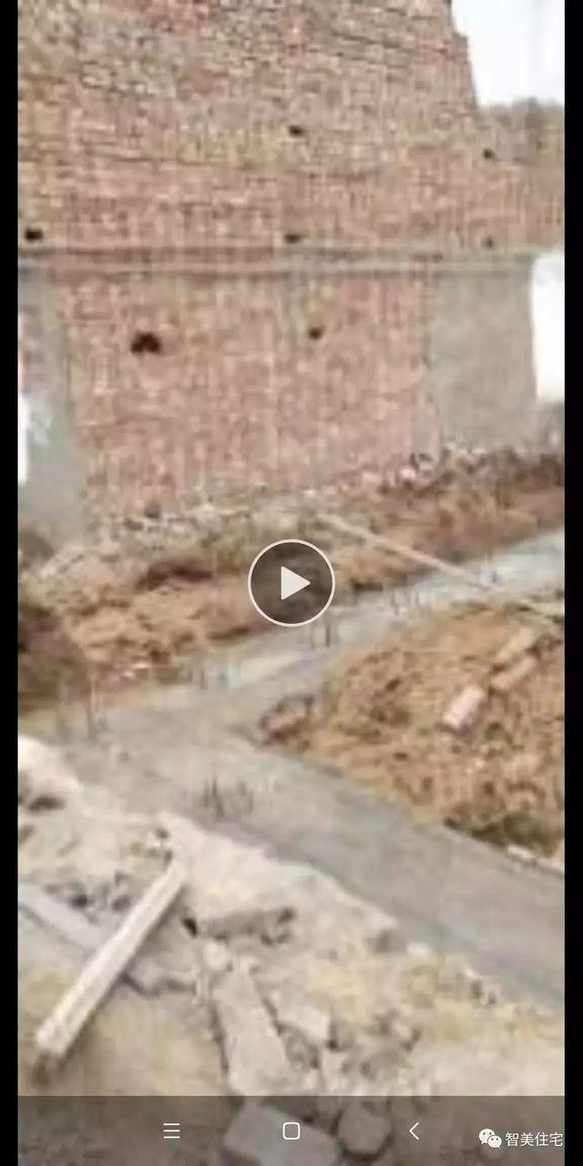 12.5×13米歐式民房戶型圖，附施工過(guò)程和完工圖片