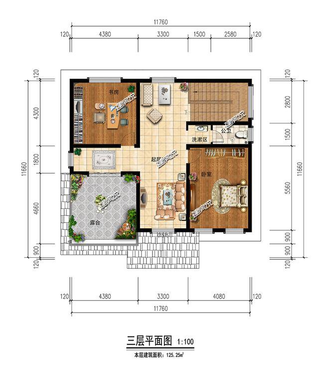 精選3款鄉(xiāng)村3層的歐式民宿戶型圖，設(shè)計(jì)的很實(shí)用