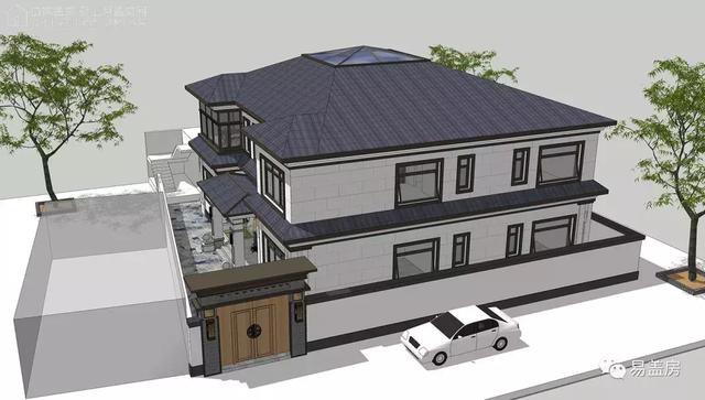 農(nóng)村自建二層養(yǎng)老住宅戶型圖，比買房便宜多了