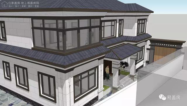 農(nóng)村自建二層養(yǎng)老住宅戶型圖，比買房便宜多了