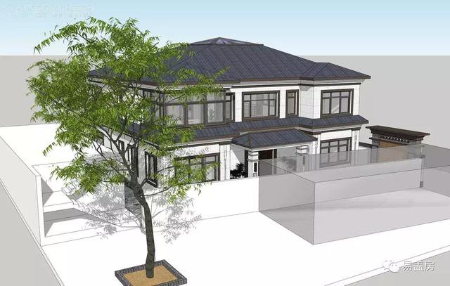 農(nóng)村自建二層養(yǎng)老住宅戶型圖，比買房便宜多了