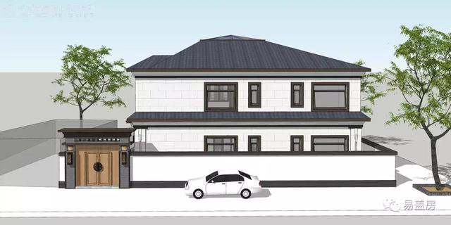 農(nóng)村自建二層養(yǎng)老住宅戶型圖，比買房便宜多了