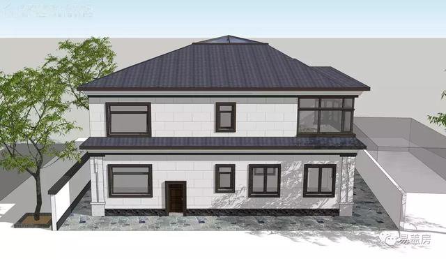 農(nóng)村自建二層養(yǎng)老住宅戶型圖，比買房便宜多了