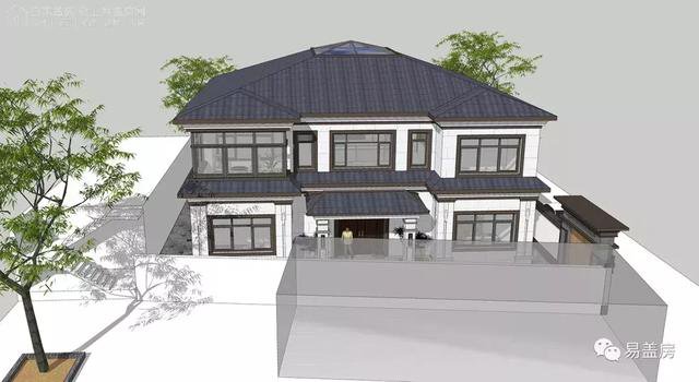 農(nóng)村自建二層養(yǎng)老住宅戶型圖，比買房便宜多了