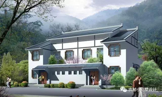 比較接地氣的農(nóng)村民宿外觀效果圖片大全，看好可以定制戶型