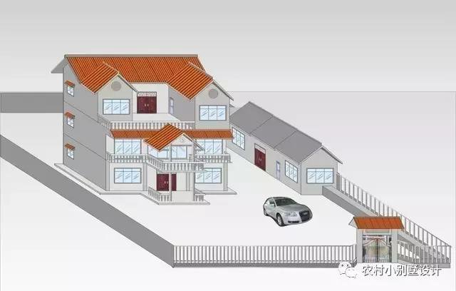 比較接地氣的農(nóng)村民宿外觀效果圖片大全，看好可以定制戶型