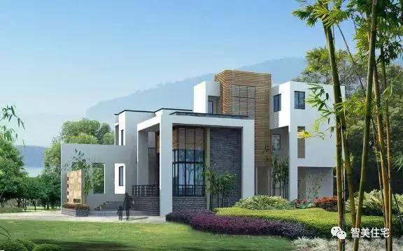 9款很美的別墅外觀圖片，第8款實(shí)景圖更好看