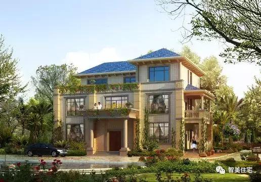 9款很美的別墅外觀圖片，第8款實(shí)景圖更好看