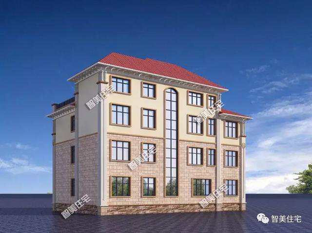 層次分明的兩層半歐式戶型方案圖，客廳中空復(fù)式