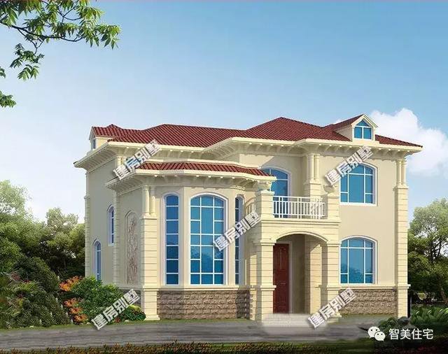 2套經(jīng)典的二層樓房戶型方案圖，農(nóng)村建的非常多