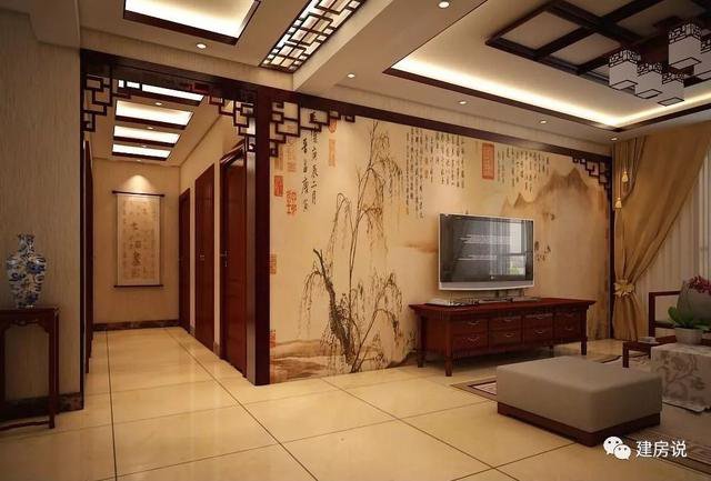 120多平方兩層半仿古住宅方案戶型圖，成功人士喜歡的風格