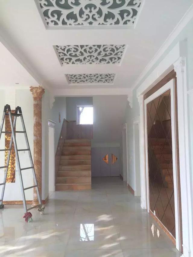 24萬建二層帶小院新民居，附完工和室內(nèi)裝飾圖