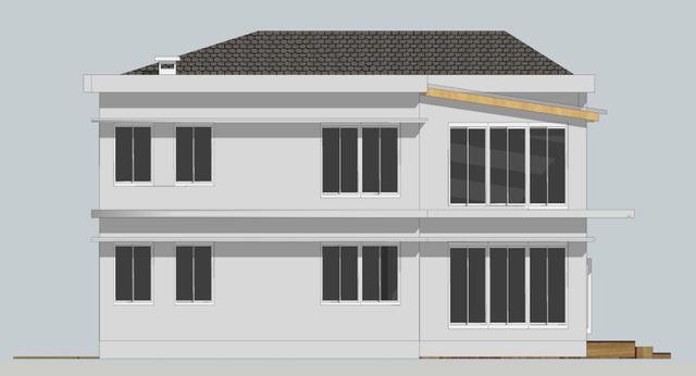 安徽老家自建農(nóng)村二層住宅戶型圖，帶小院，享受愜意生活