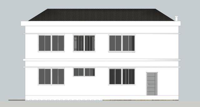 安徽老家自建農(nóng)村二層住宅戶型圖，帶小院，享受愜意生活