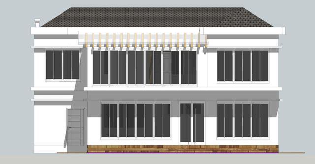 安徽老家自建農(nóng)村二層住宅戶型圖，帶小院，享受愜意生活