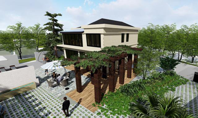 安徽老家自建農(nóng)村二層住宅戶型圖，帶小院，享受愜意生活