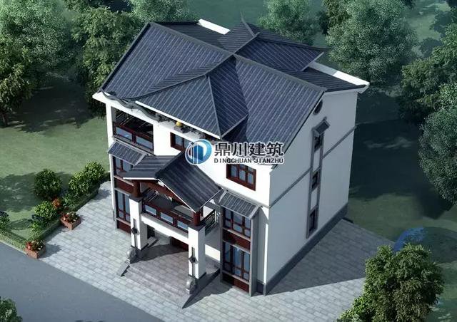 10款高端農(nóng)村住宅戶型方案圖設(shè)計(jì)，隨便挑一套都比城里買(mǎi)房強(qiáng)