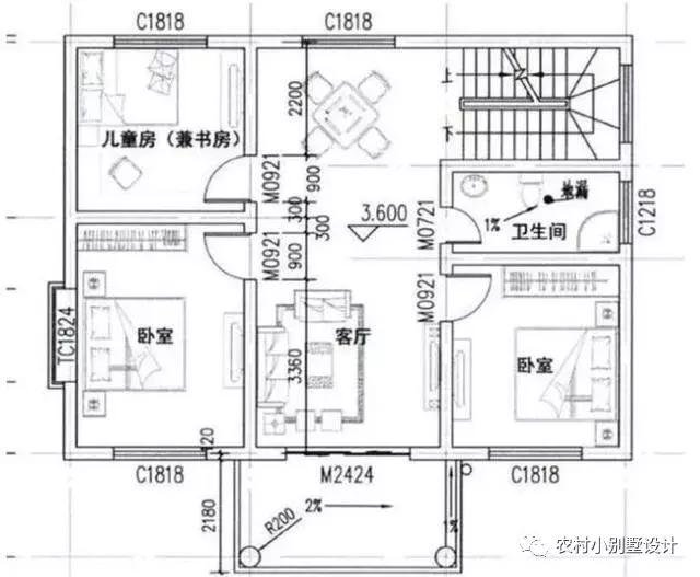 8款經(jīng)濟(jì)實(shí)用的農(nóng)村自建房戶型圖任你選，主體21萬左右