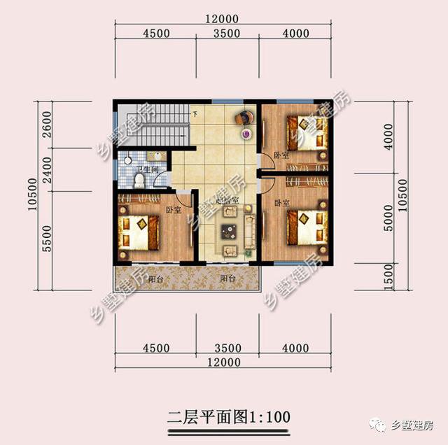 簡易二層房戶型設計方案圖，建一棟漂亮的二層別墅