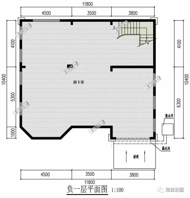 帶地下室設(shè)計(jì)的兩棟自建房，第一棟建造浙江農(nóng)村
