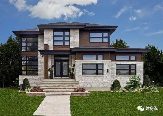 幾十棟漂亮鄉(xiāng)村別墅實景照片圖，一棟比一棟漂亮