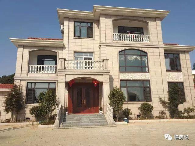 幾十棟漂亮鄉(xiāng)村別墅實景照片圖，一棟比一棟漂亮