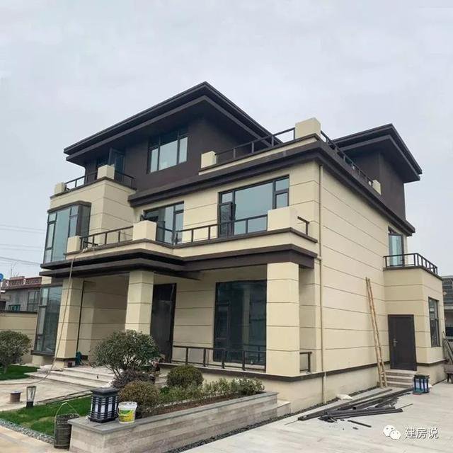 幾十棟漂亮鄉(xiāng)村別墅實景照片圖，一棟比一棟漂亮