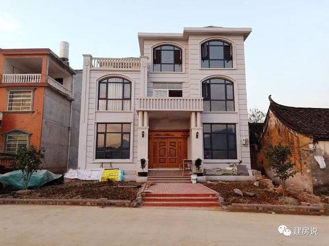 幾十棟漂亮鄉(xiāng)村別墅實景照片圖，一棟比一棟漂亮