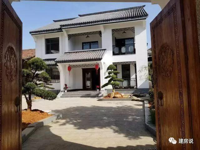 幾十棟漂亮鄉(xiāng)村別墅實景照片圖，一棟比一棟漂亮