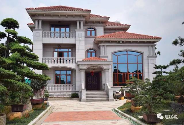 幾十棟漂亮鄉(xiāng)村別墅實景照片圖，一棟比一棟漂亮