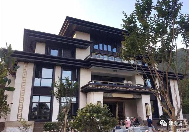 幾十棟漂亮鄉(xiāng)村別墅實景照片圖，一棟比一棟漂亮