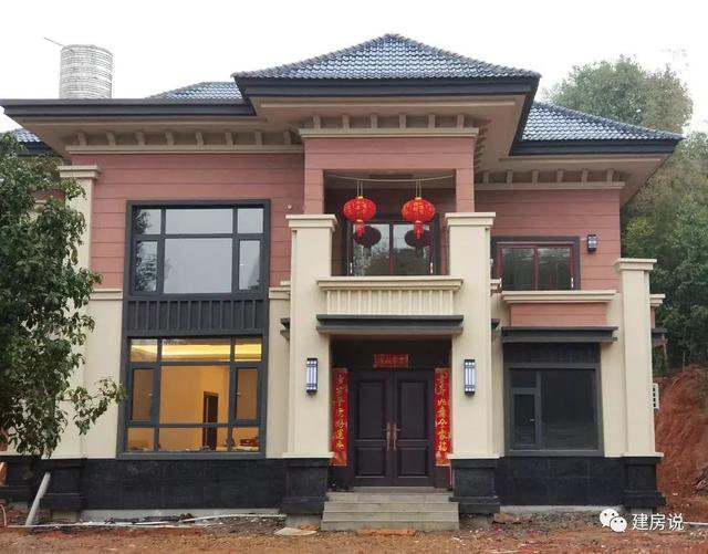 幾十棟漂亮鄉(xiāng)村別墅實景照片圖，一棟比一棟漂亮