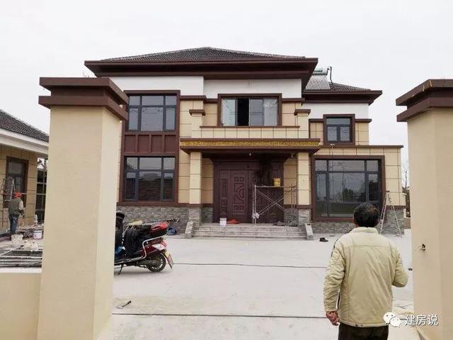 幾十棟漂亮鄉(xiāng)村別墅實景照片圖，一棟比一棟漂亮