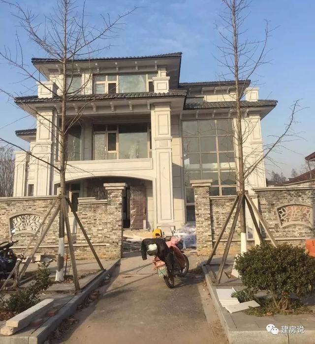 幾十棟漂亮鄉(xiāng)村別墅實景照片圖，一棟比一棟漂亮