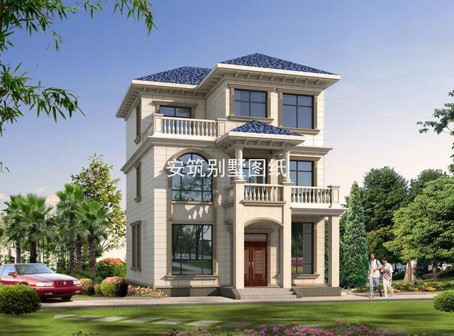 百平的三層歐式小別墅方案，精致小巧誰(shuí)都建得起