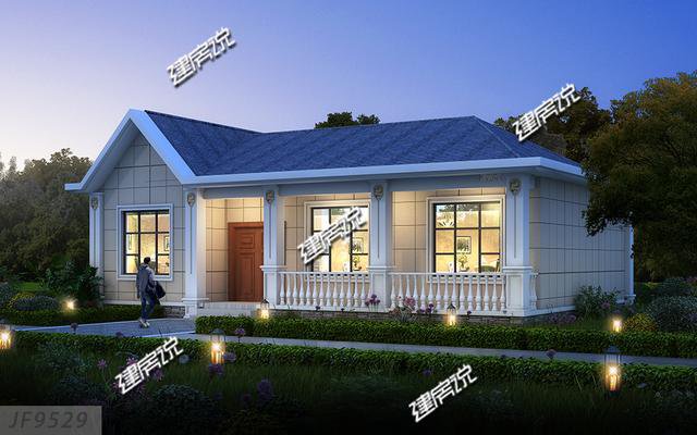 10款一層平房別墅民宿戶型方案圖，各種風(fēng)格都有