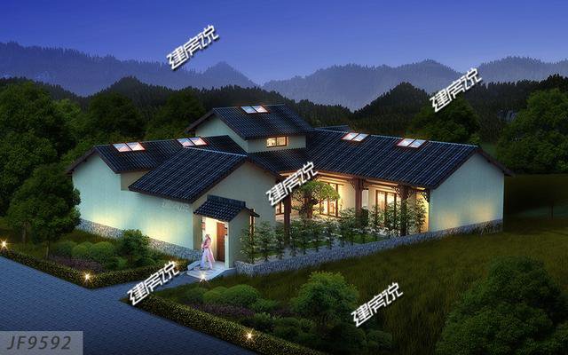 10款一層平房別墅民宿戶型方案圖，各種風(fēng)格都有