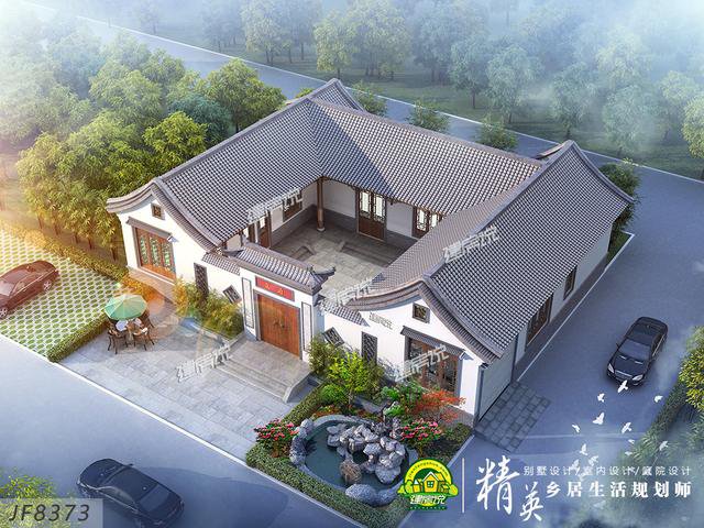 10款一層平房別墅民宿戶型方案圖，各種風(fēng)格都有