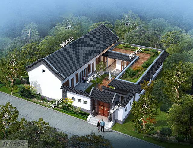 10款一層平房別墅民宿戶型方案圖，各種風(fēng)格都有