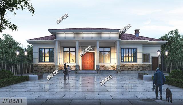 10款一層平房別墅民宿戶型方案圖，各種風(fēng)格都有