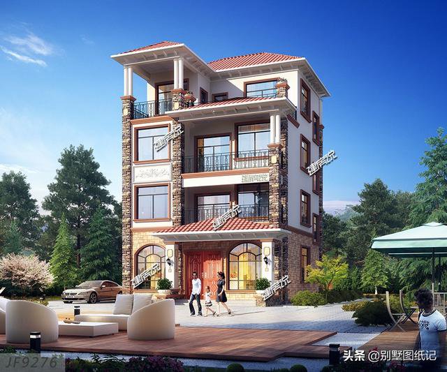 10款適合小宅基地建房的自建房圖片，小宅基地也能建好看的房