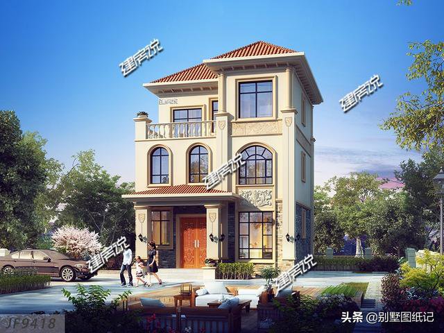 10款適合小宅基地建房的自建房圖片，小宅基地也能建好看的房