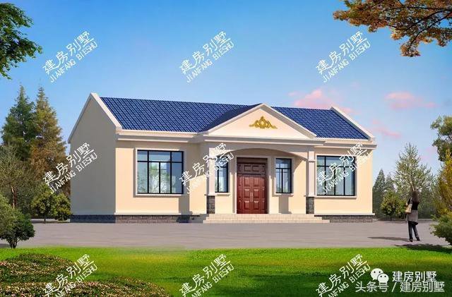 4款實(shí)用一層平房戶型圖，10多萬(wàn)也能建好房子