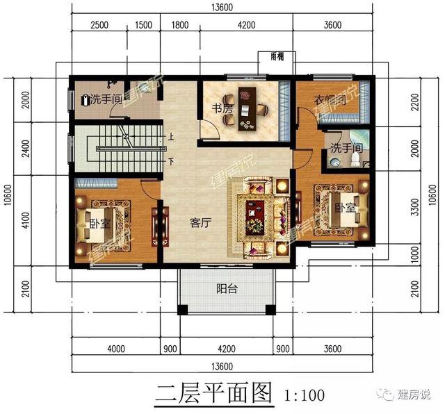 不帶廚房的自建房別墅戶型方案圖，不帶廚房設(shè)計(jì)圖