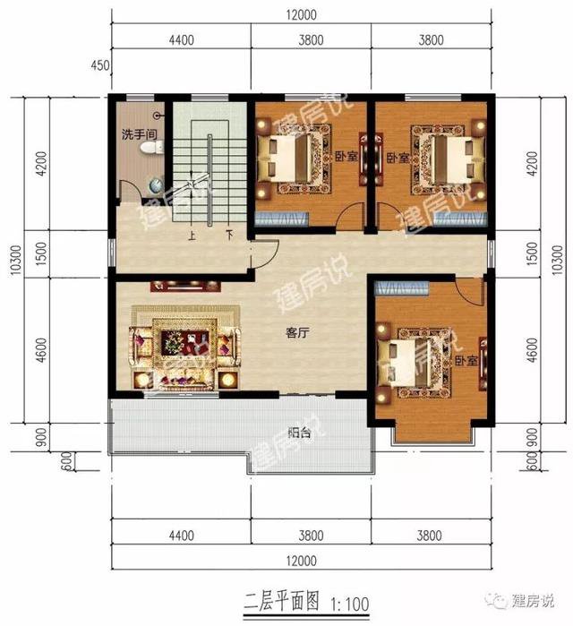 不帶廚房的自建房別墅戶型方案圖，不帶廚房設(shè)計(jì)圖
