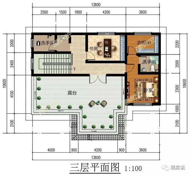 不帶廚房的自建房別墅戶型方案圖，不帶廚房設(shè)計(jì)圖