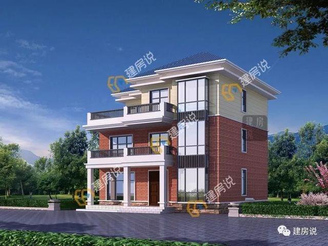 不帶廚房的自建房別墅戶型方案圖，不帶廚房設(shè)計(jì)圖