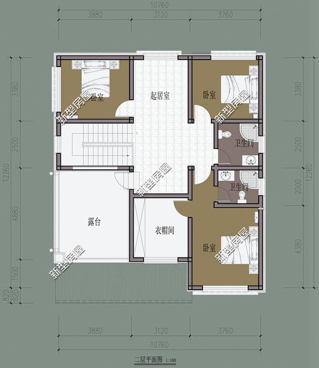 造價20萬起5套自建房戶型圖，這才是農(nóng)村住宅應(yīng)該的樣子