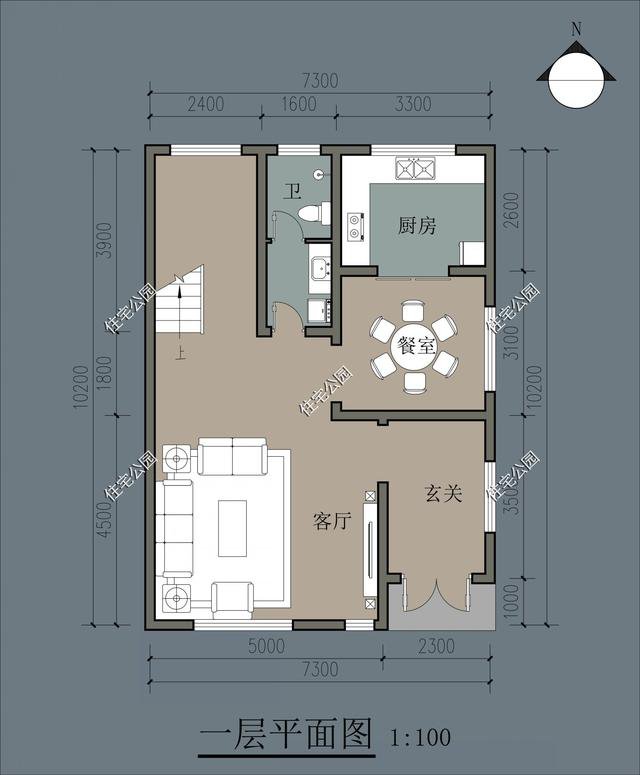 10套小戶型精致簡約的農村自建房方案戶型圖，適合小宅基地