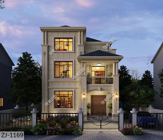 10套小戶型精致簡約的農村自建房方案戶型圖，適合小宅基地